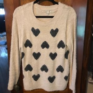 Fuzzy Cropped Sweater